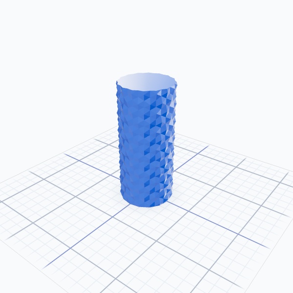 Large Hex Vase